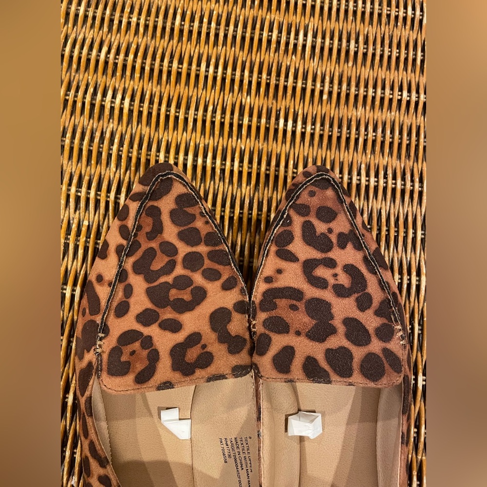 ⭐️3/$15⭐️A New Day Brown Leopard Print Flats - Picture 5 of 7